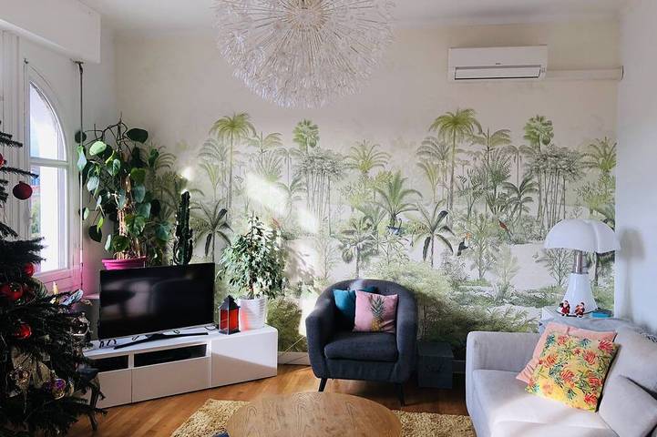 Ferienhaus für 7 Personen, mit Garten
