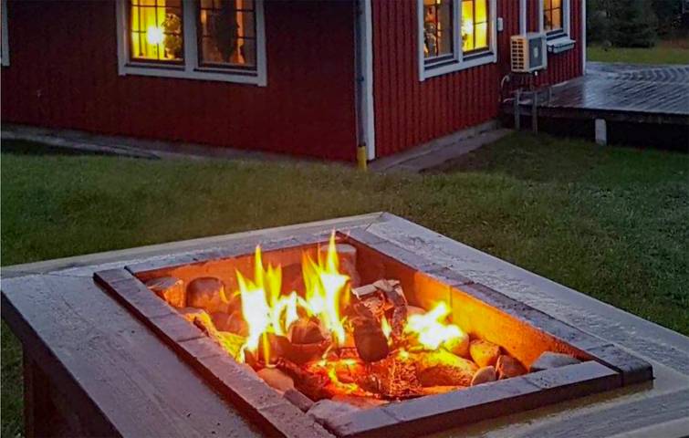 Ferienhaus für 4 Personen mit Terrasse in Älvdalen und Umgebung
