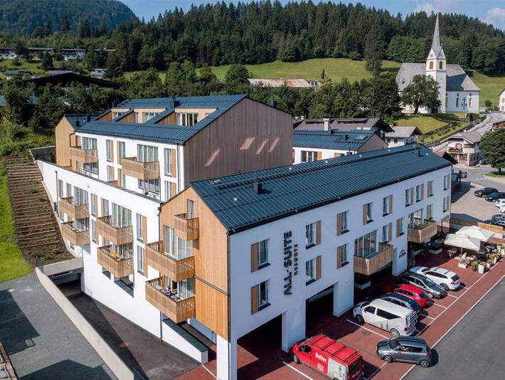 Appart’hôtel pour 8 personnes, avec vue ainsi que sauna et balcon