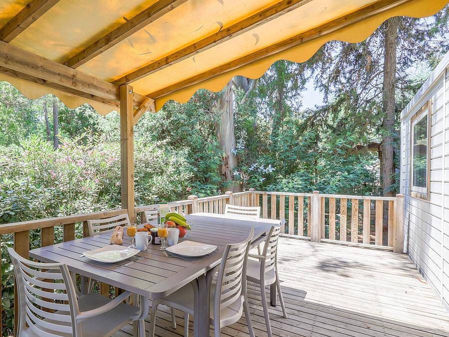 Camping Arinella Bianca - Mobile home 6 persons - Mobile-home | Premium | 3 Bedrooms | 6 Pers. | Raised terrace | Air-con. in Marina d'Oru, Ghisonaccia