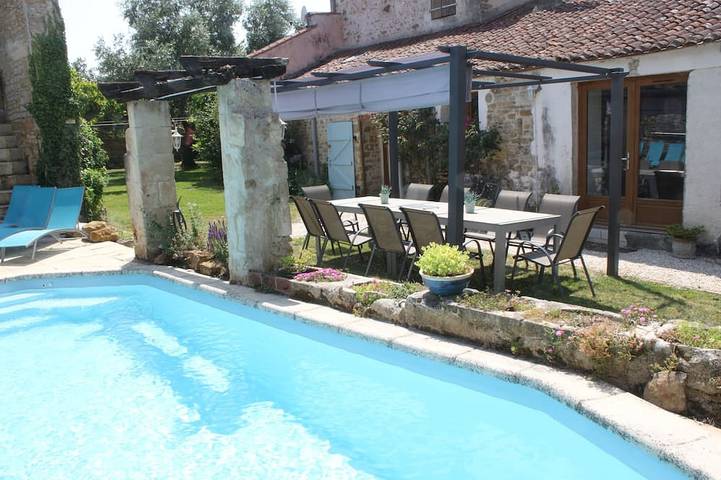 Maison de vacances pour 10 personnes, avec terrasse et jardin - 1