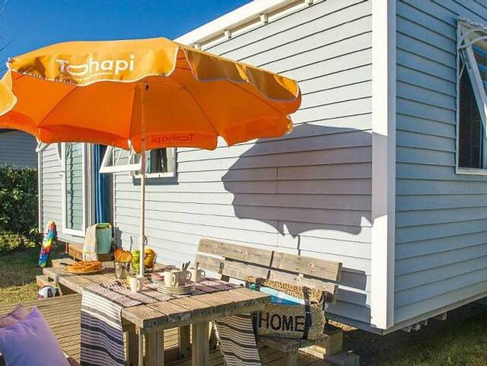 Mobil home pour 6 personnes, avec bassin pour enfant dans Plage Pentrez - 3