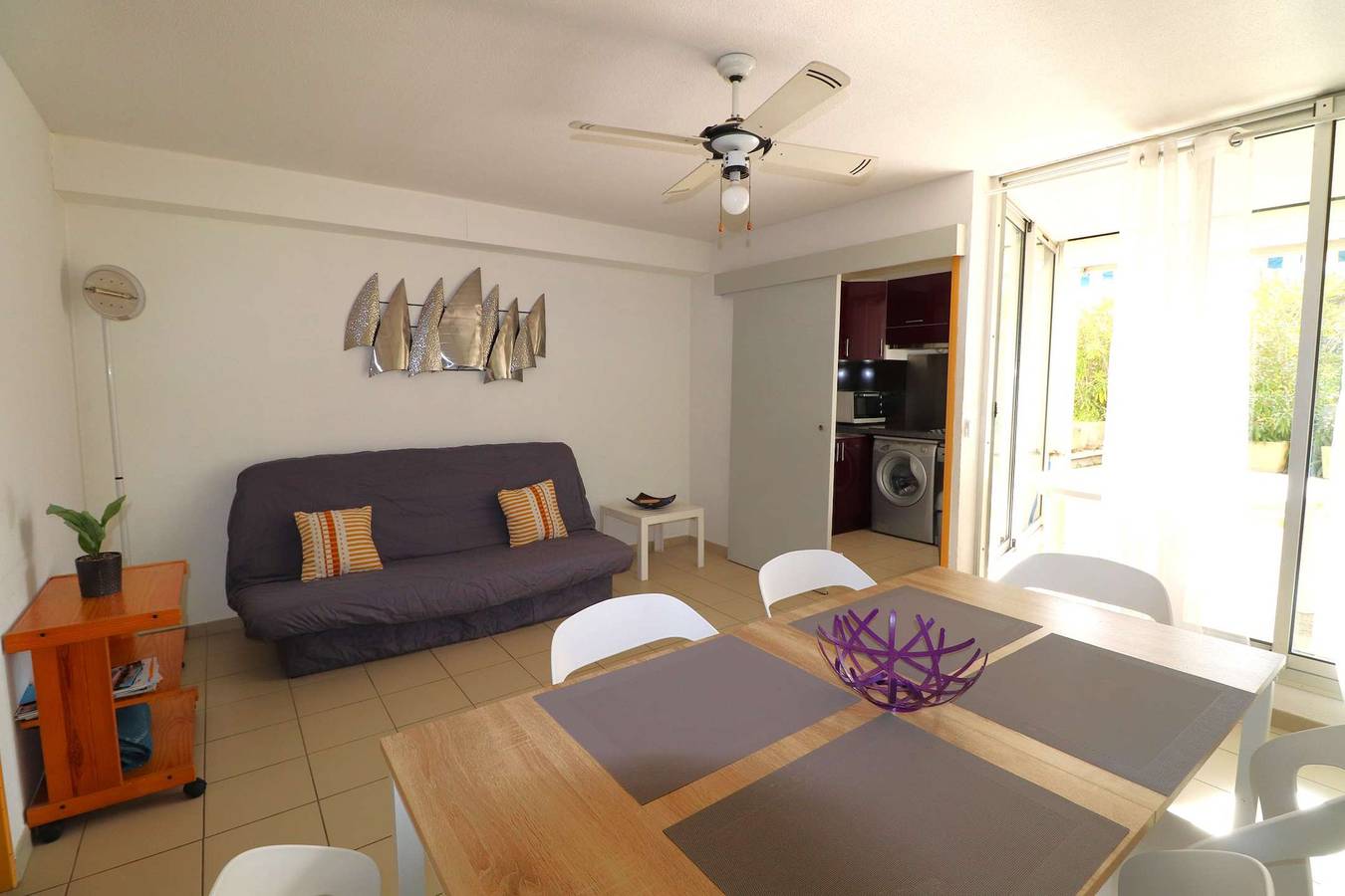Apartamento vacacional entero, Apartamento de vacaciones para 6 personas con piscina in Le Grau-du-Roi, Côte d'Améthyste