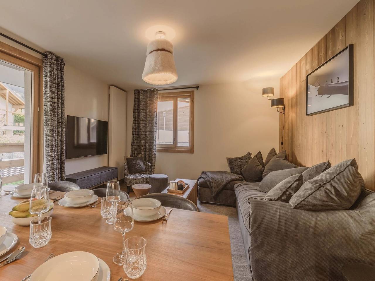 Appartement entier, Appartement dans La Résidence L"Éclat des Véria in Combloux, Pays du Mont-Blanc