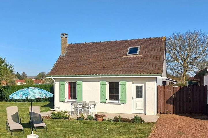 Location de vacances pour 3 personnes, avec Terrasse et Jardin à Wailly-Beaucamp