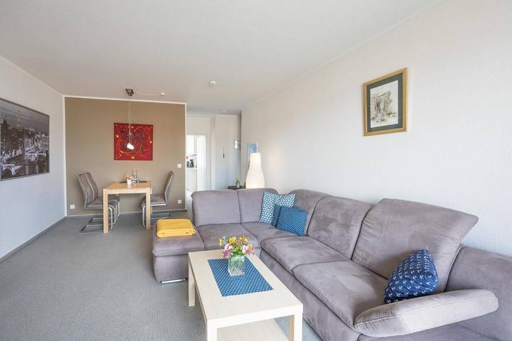 Ferienwohnung für 3 Personen, mit Balkon in der Husumer Bucht - 2