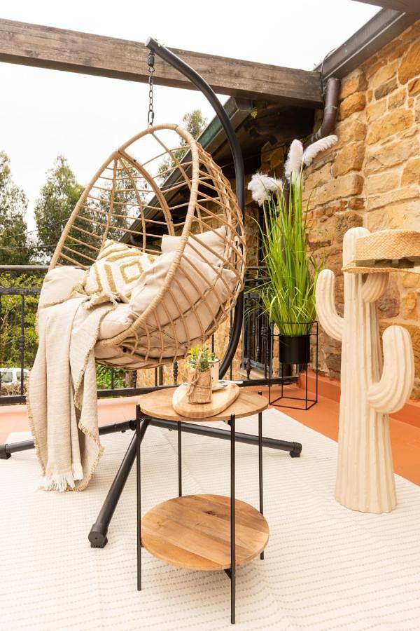 Casa de vacaciones para 8 personas, con terraza además de jardín y vistas, Se admiten mascotas en Asturias