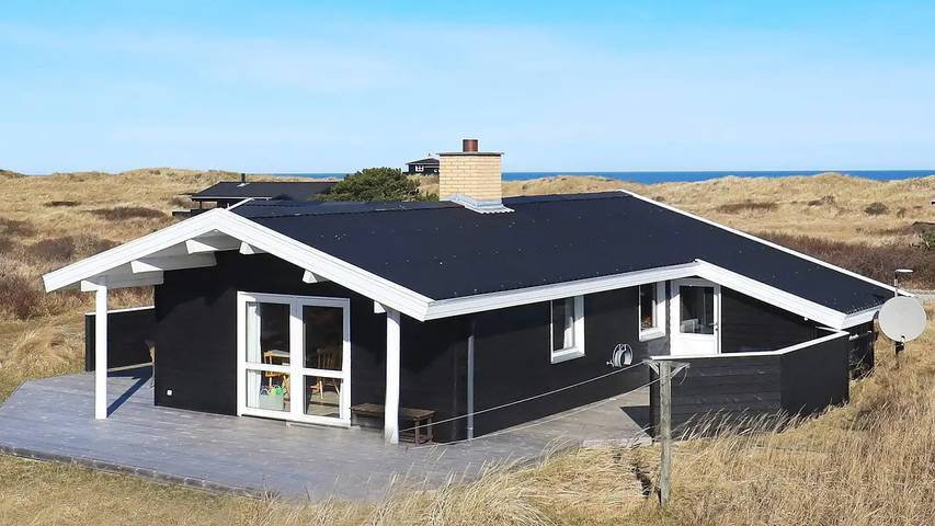Ferienhaus für 7 Personen, mit Terrasse in Kjul Strand