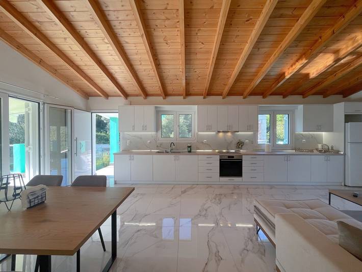 Ferienhaus für 6 Personen mit Terrasse in Korfu