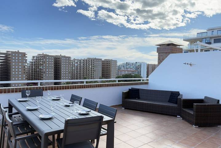 Gîte pour 6 personnes, avec balcon/terrasse, animaux acceptés à Oropesa del Mar - 3