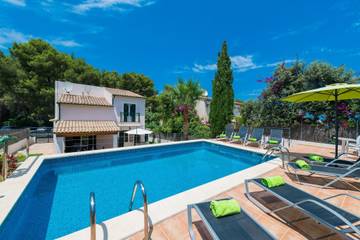Villa in Pollença, Serra de Tramuntana für 8 
