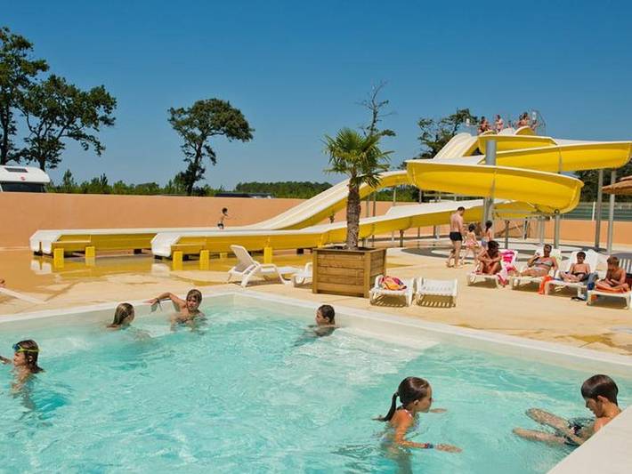 Camping Siblu Les Oyats - FunPass inclus - Mobilheim 8 personen - Wohlbefinden 3ch 8p Signature clim in Seignosse, Côte d’Argent