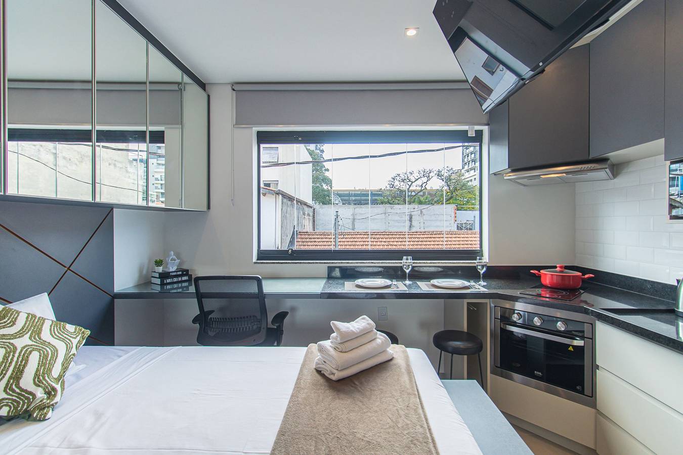 Studio entier, Studio near Ibirapuera Shopping Mall | Sp-Ap12 in Moema, São Paulo