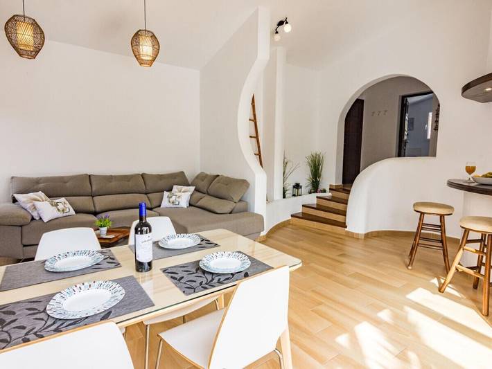 Casa de vacaciones para 4 personas, con Terraza y Piscina en Solana Matorral