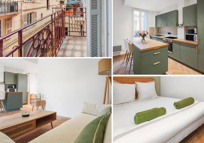 Gîte pour 2 personnes, avec balcon dans Cathedrale Orthodoxe Saint Nicolas Nice - 2