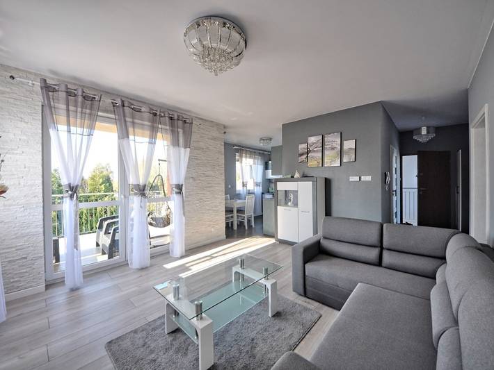 Apartament wakacyjny dla 5 osób, z Taras i Ogród oraz Widok w Województwo lubelskie