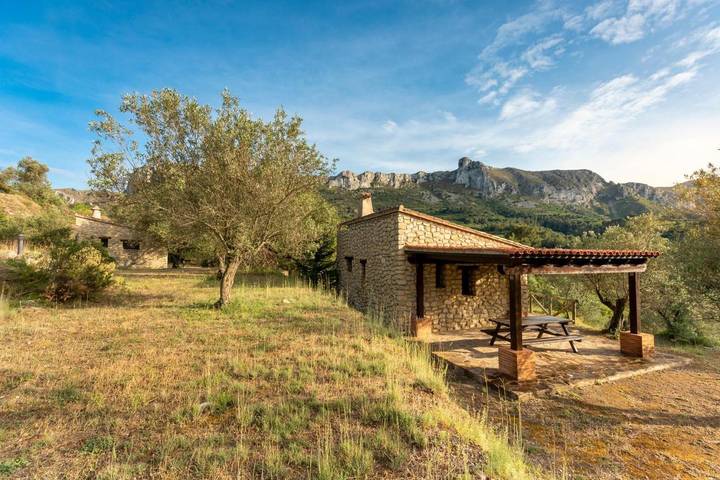 Casa rural para 6 personas, con Balcón y Terraza además de Jardín y Piscina en Vall de Gallinera - 3