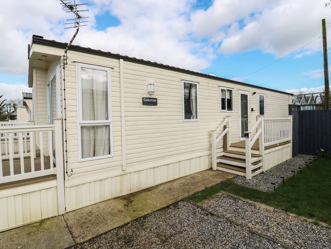 Debonair Atlas Caravan Rental Stonham Barns in Suffolk