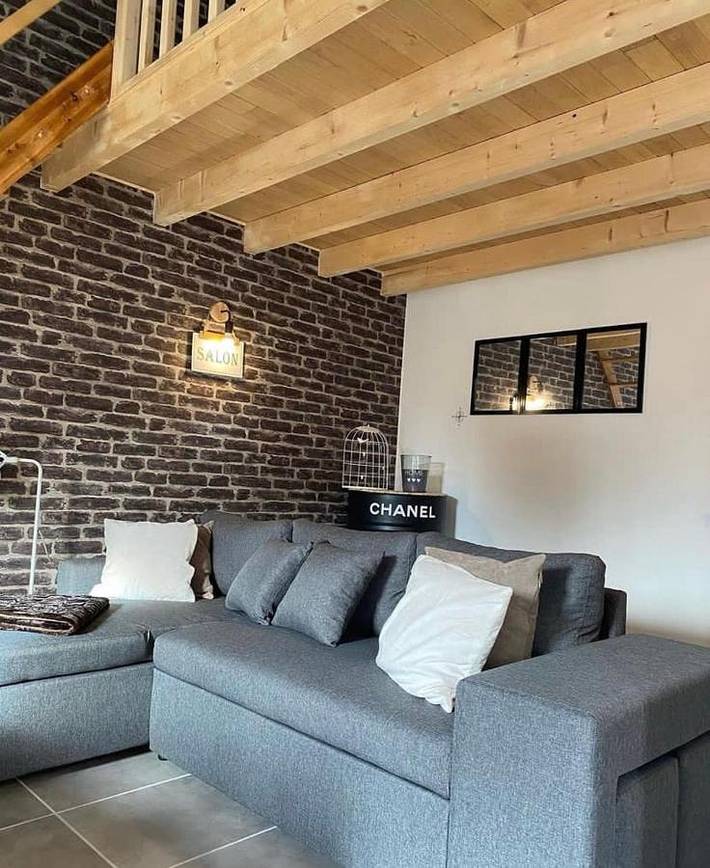 Maison de vacances pour 6 personnes, avec Balcon et Terrasse ainsi que Jardin et Piscine