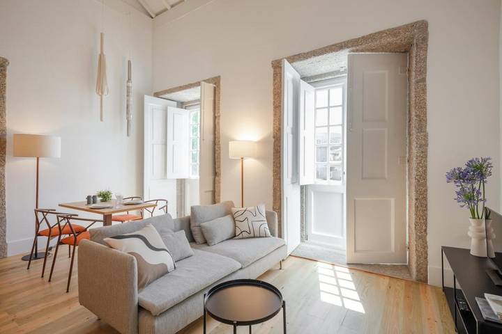 Apartamento de férias para 3 pessoas, com vista e jardim em Guimarães