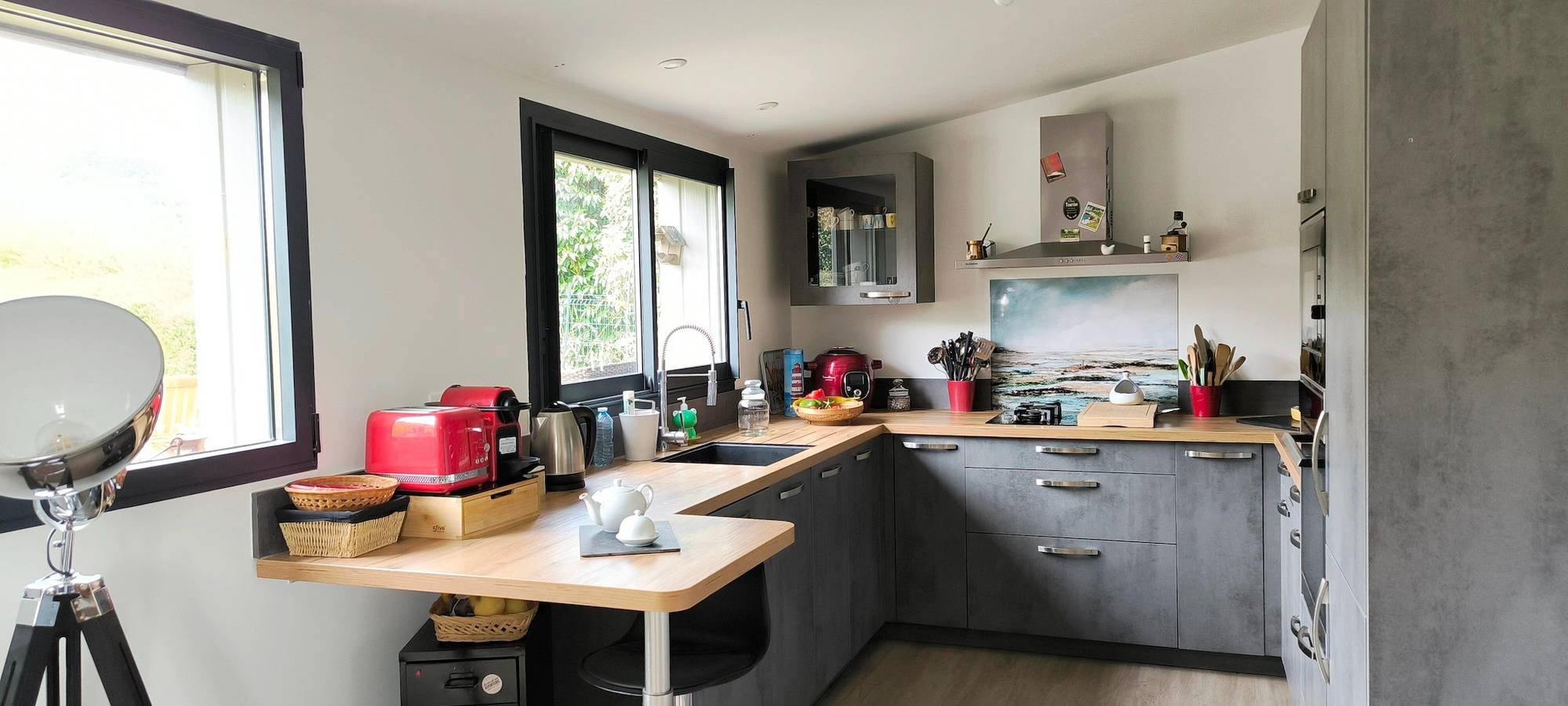 Ferienhaus 'Penn Ar Bed' mit Meerblick, Wlan und Klimaanlage in Paimpol, Côte de Goëlo