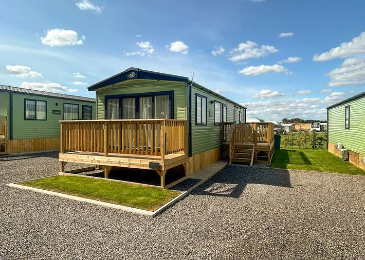 Caravan for 4 people in North Yorkshire