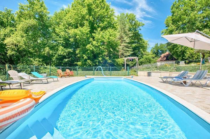 Appartement de vacances pour 4 personnes, avec jardin ainsi que piscine et terrasse à Bergerac