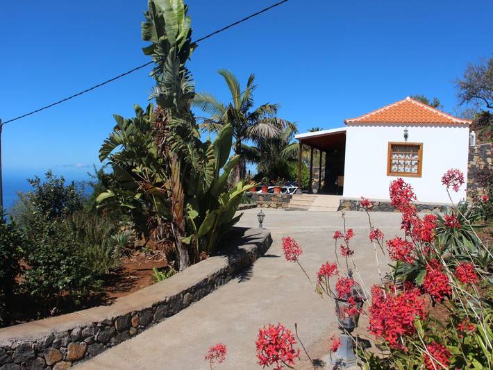 Ferienhaus für 3 Personen, mit Terrasse und Garten auf La Palma