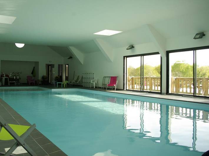 Camping Ty Nenez - Mobilheim 4 personen - Komfort - Große überdachte Terrasse in Pont-Scorff, Côte des Mégalithes