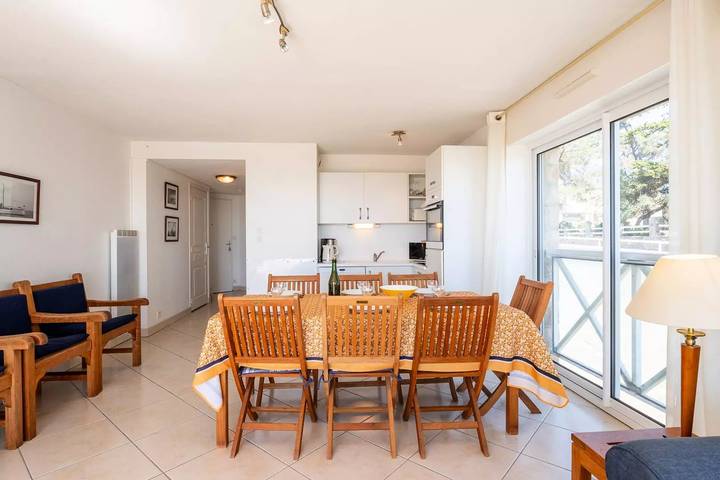 Ganze Wohnung, Carnac - Ferienwohnung 4 Zimmer weich- 55m2- Meerblick in Carnac Plage, Carnac