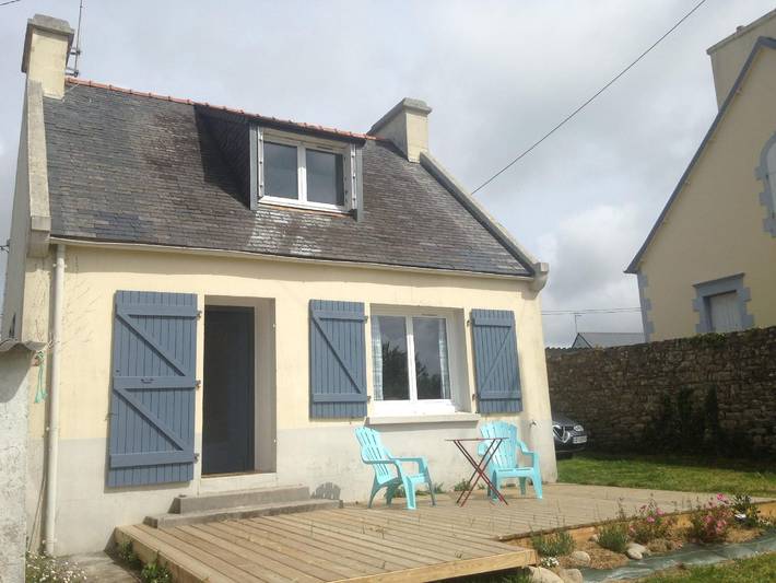 Maison de vacances pour 4 personnes, avec terrasse et jardin, animaux acceptés à Audierne