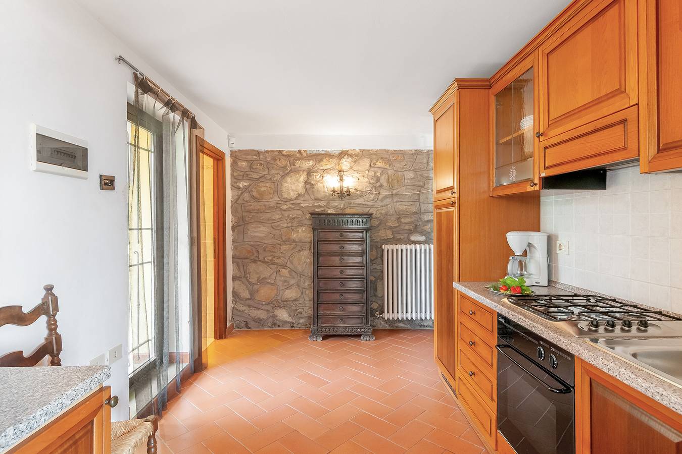 Appartamento in agriturismo 'La Facciavista' con piscina condivisa, terrazza condivisa e Wi-Fi in Castelfranco Piandiscò (comune), Valdarno