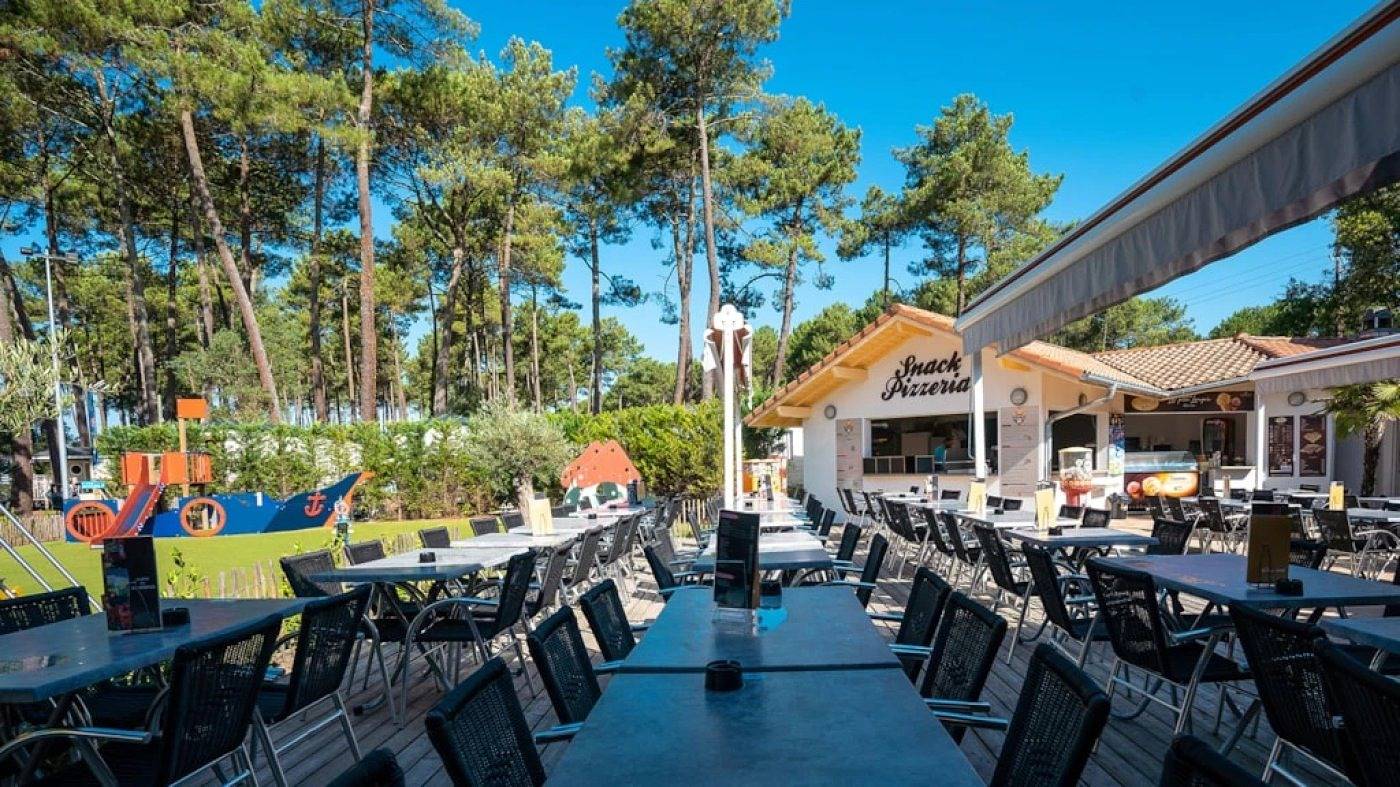 Zecamping 5* avec piscine chauffée dog friendly sauna tennis 3km plage in Messanges, Côte d’Argent