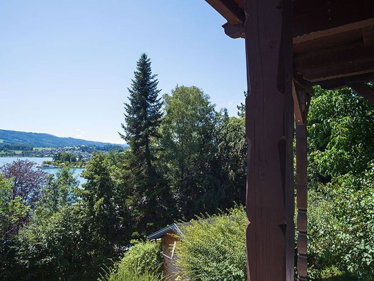 Pension Jörgner - Doppelzimmer mit Seeblick in Mondsee (Stadt), Traunviertel