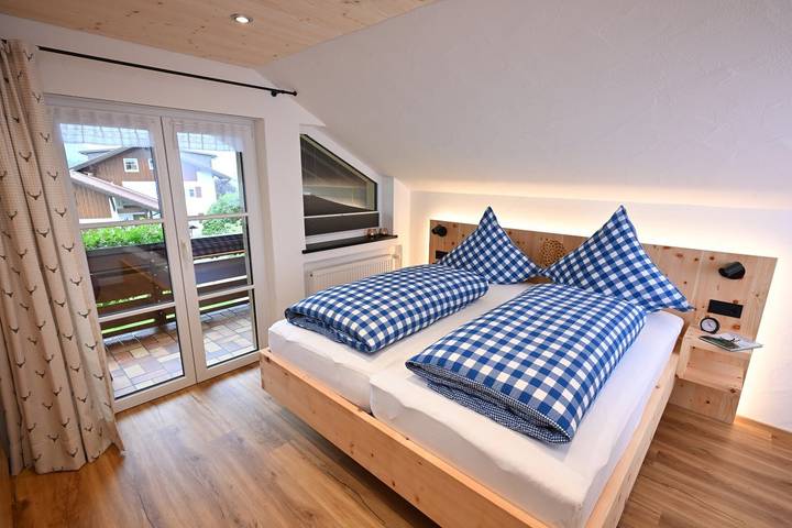 Pension für 2 Personen, mit Garten und Balkon sowie Ausblick, mit Haustier im Allgäu - 2