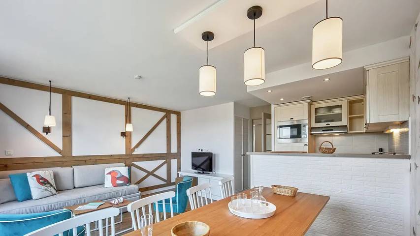Gîte pour 9 personnes, avec piscine ainsi que balcon et sauna, animaux acceptés à Houlgate - 3