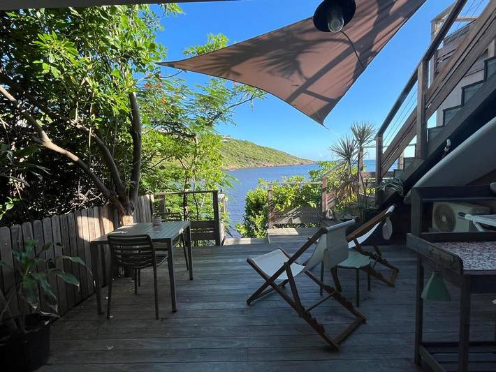 Vakantiewoning voor 2 personen, met balkon en uitzicht in Saint-Barthélemy