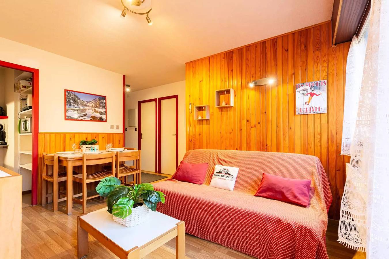 Ganze Wohnung, Typ 2, 4 Personen Saint Lary in Vignec, Nationalpark Pyrenäen