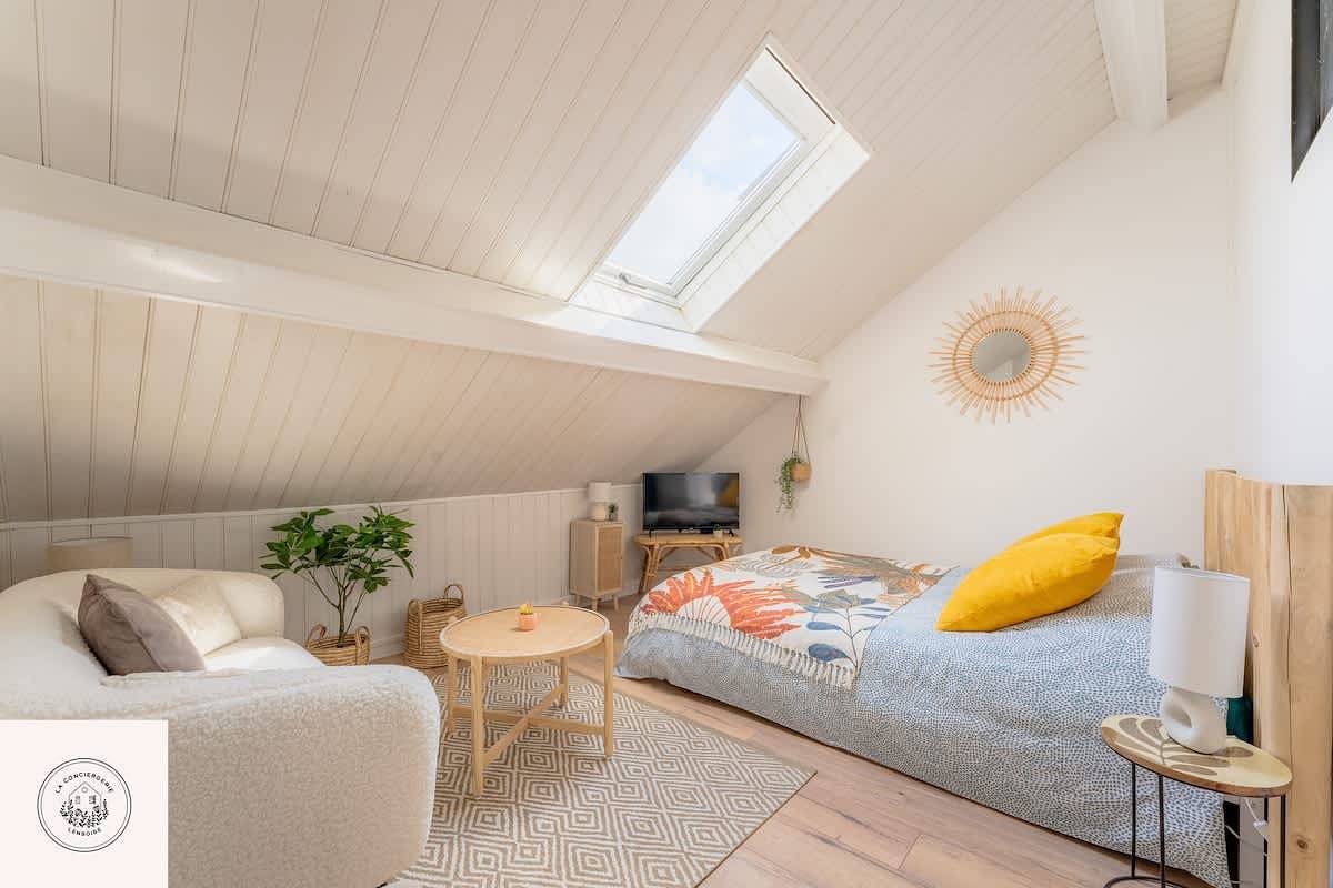 Ganze Wohnung, Les combles d'Eugene, proche Bollaert, 2pers in Lens, Lens und Umgebung