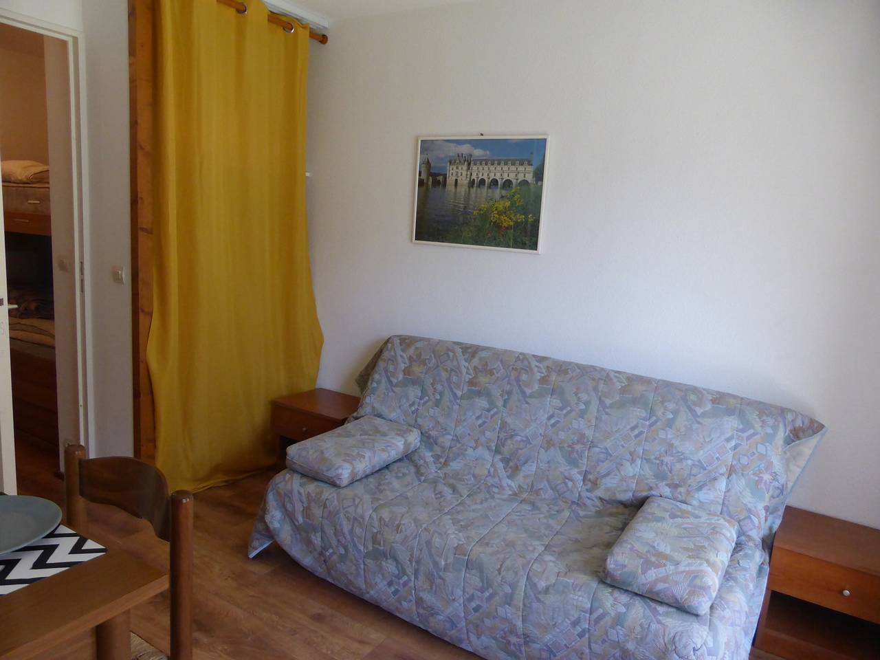 Estudio entero, Estudio para 4 en Hameaux du Lay con balcón in Les Contamines-Montjoie, Pays du Mont-Blanc