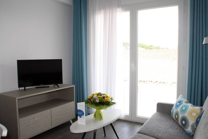 Appartement de vacances pour 6 personnes, avec balcon, animaux acceptés