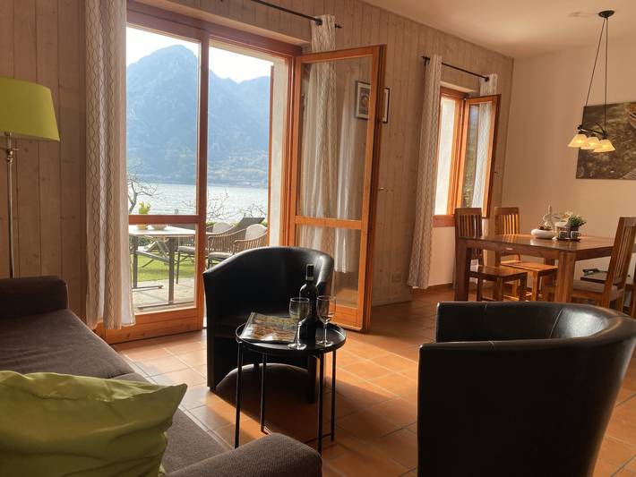 Ferienwohnung für 4 Personen, mit Terrasse und Garten sowie Seeblick am Idrosee - 3