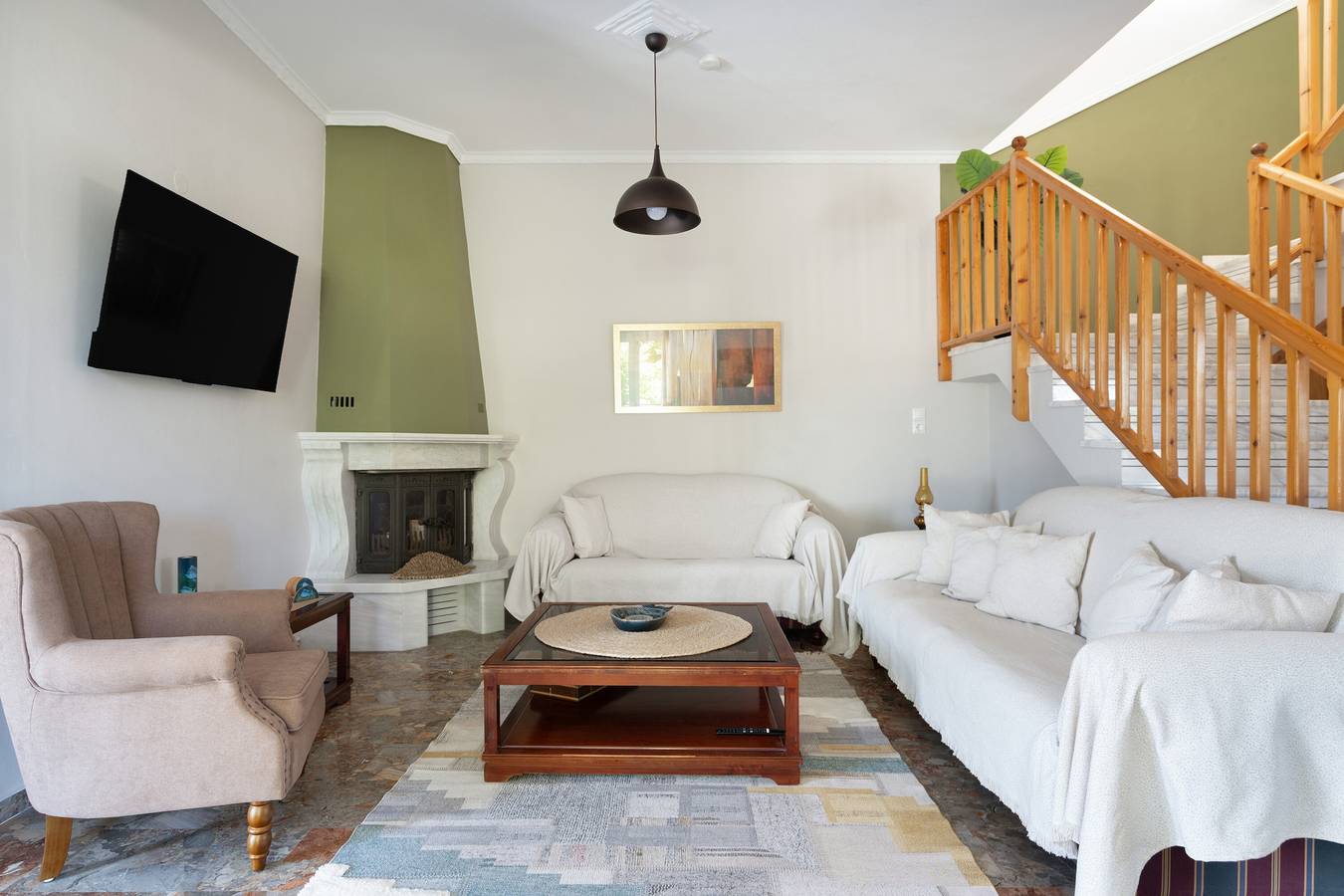 Holiday Home 'Villa Estia' with Mountain View, Wi-Fi and Air Conditioning in Preveza regional unit