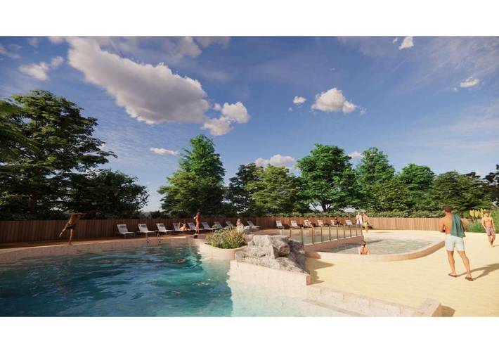 Camping pour 3 personnes, avec piscine ainsi que jacuzzi et jardin dans les Gorges du Tarn - 2