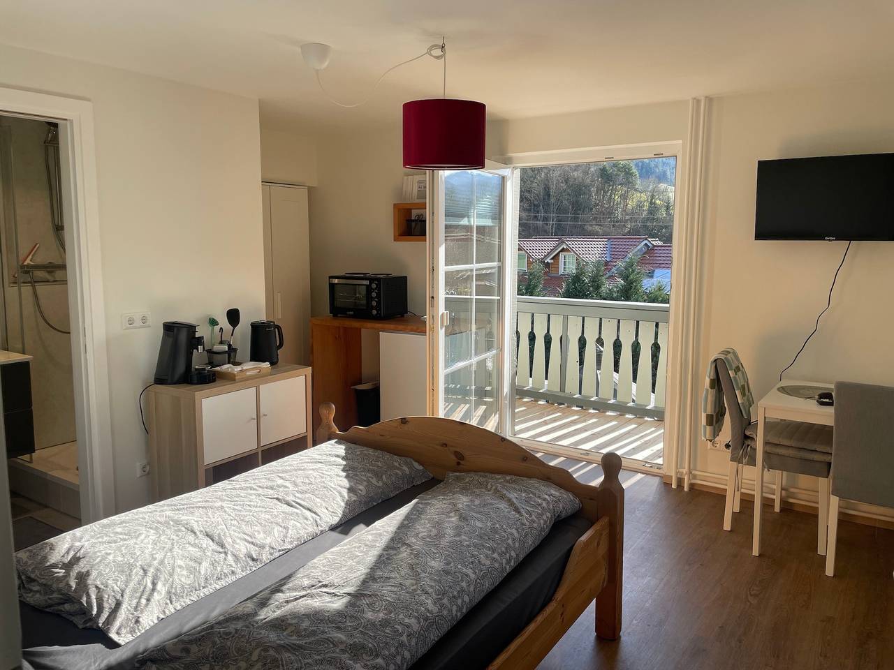 Ganzes Studio, Studio 'Home Sweet Home' mit Bergblick, Balkon und Wi-Fi in Buchenbach, Südschwarzwald