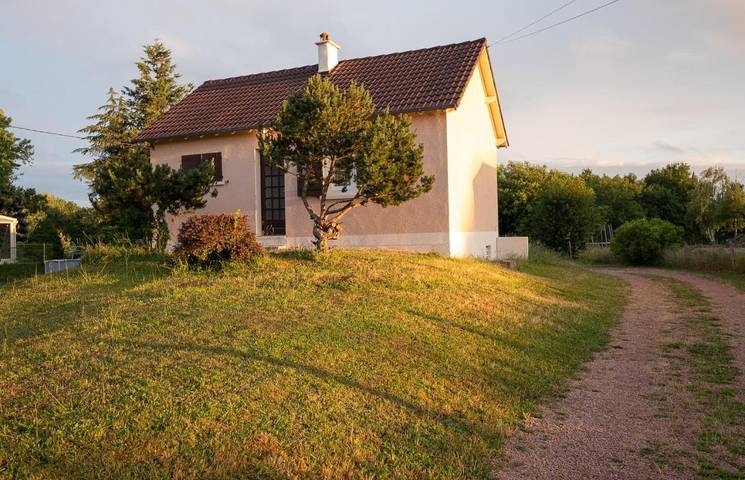 Maison de vacances pour 2 personnes, avec Terrasse ainsi que Jardin et Vue
