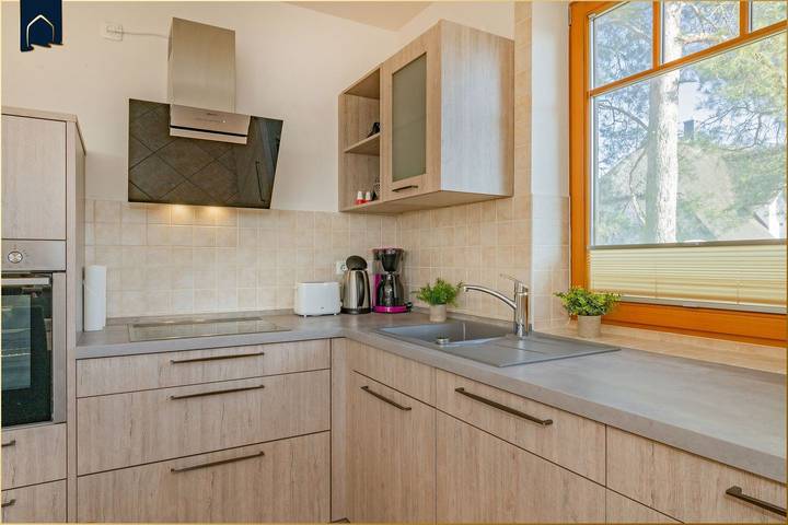 Ferienwohnung für 8 Personen, mit Garten und Seeblick sowie Sauna und Ausblick, mit Haustier in Loddin - 4