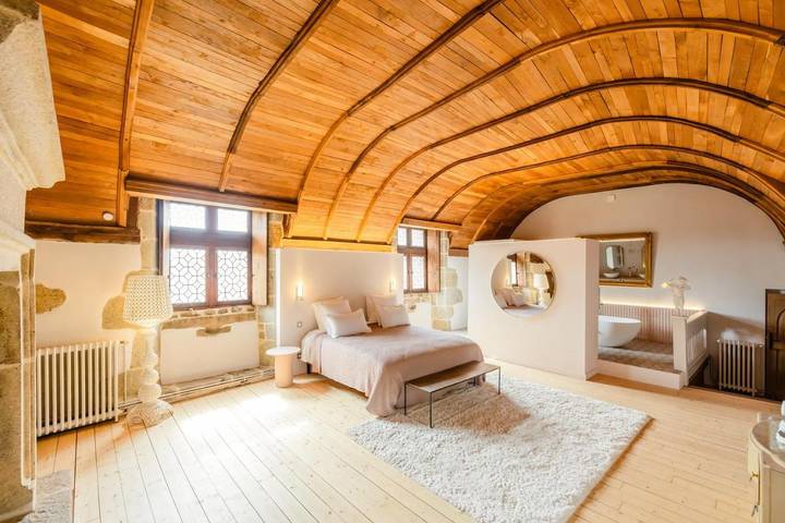 Maison d’hôte pour 2 personnes, avec Terrasse et Jacuzzi ainsi que Jardin et Vue dans le Finistère