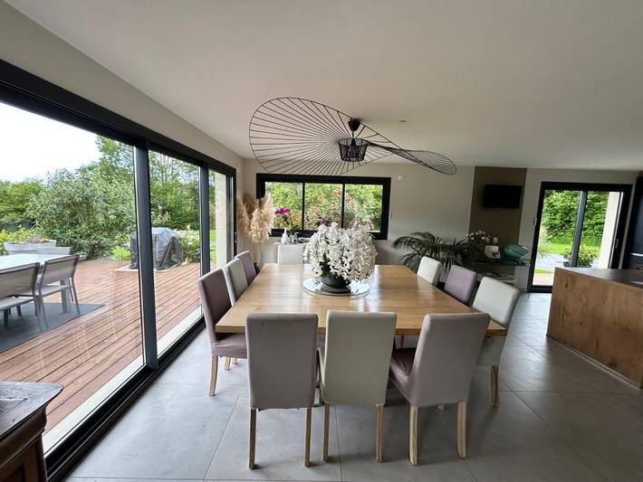 Location de vacances pour 8 personnes, avec vue et jardin à Bonneville-sur-Touques - 2