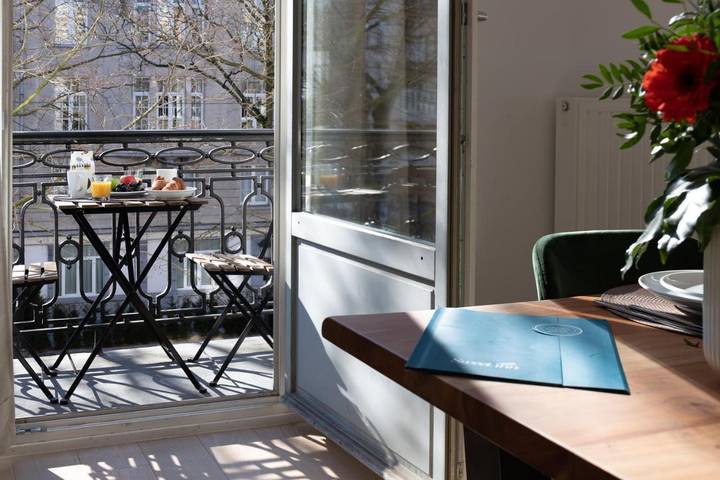 Gîte pour 8 personnes, avec balcon à Ixelles-Elsene - 4
